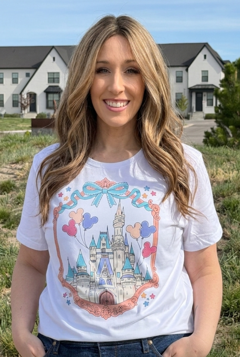 Pastel Castle Coquette Tee