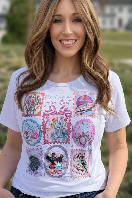 Meet Me on Main Street Graphic Tee