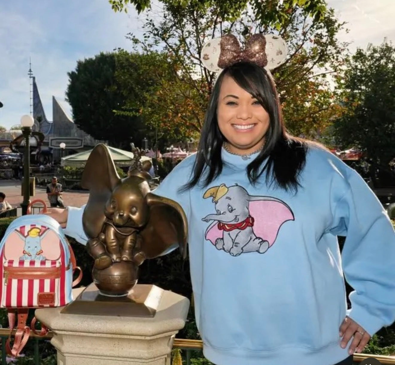 Dumbo Embroidered Sweatshirt