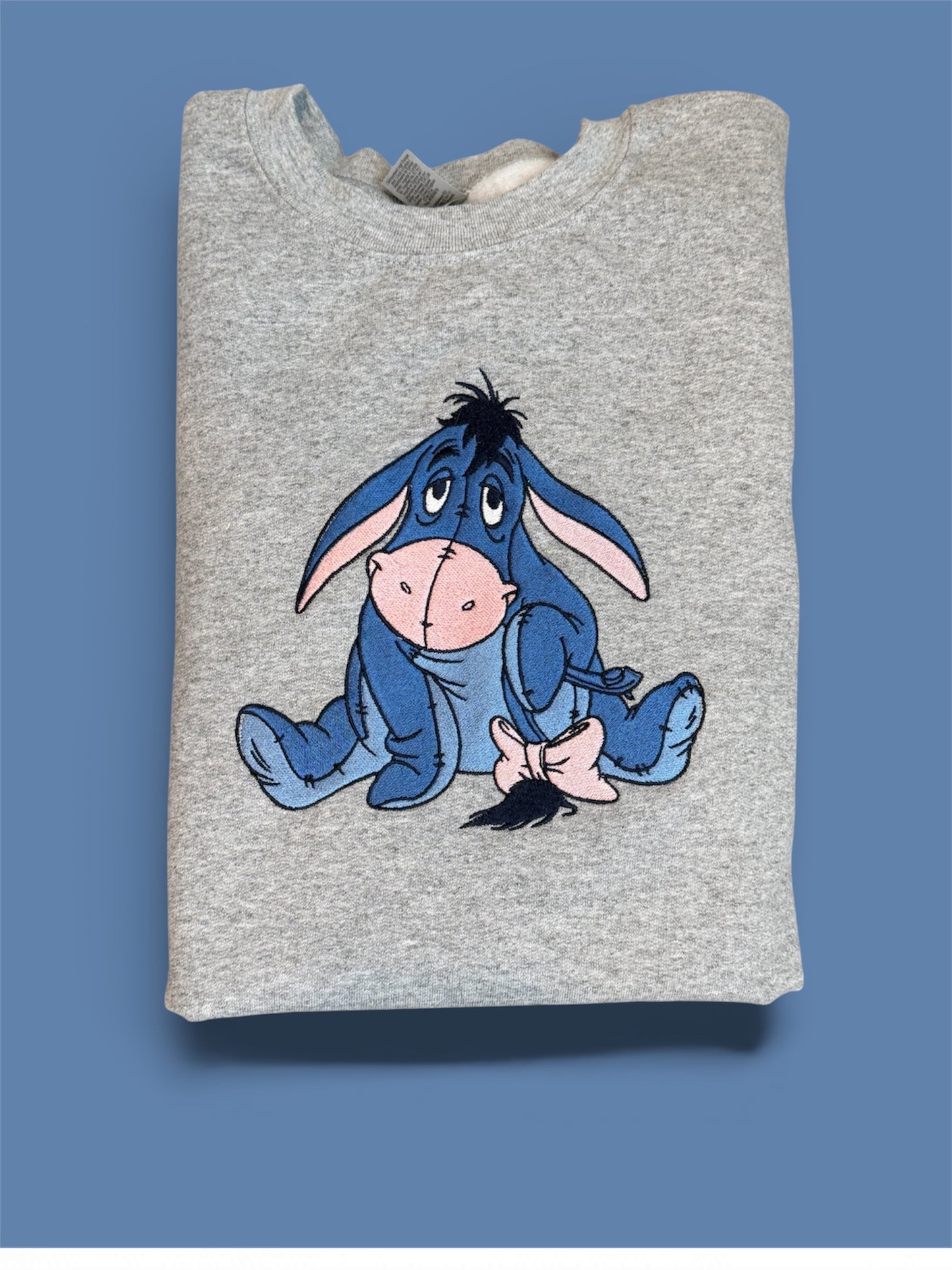 Eeyore Donkey Embroidered Sweatshirt